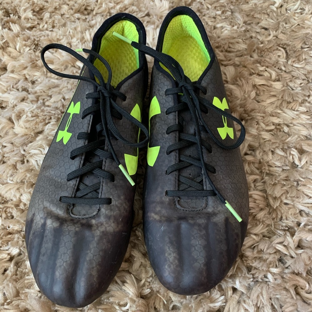 Under Armour SpeedForm CRM FG Men's 7.5 Black